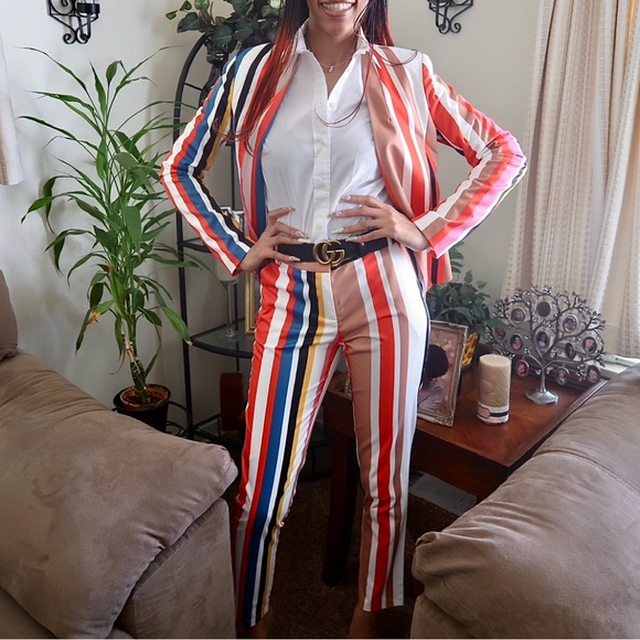 Striped 2 Piece - Picture 4 of 5